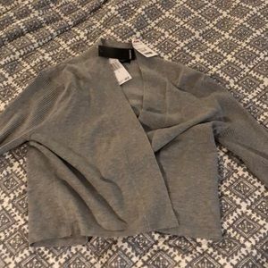 Grey cardigan